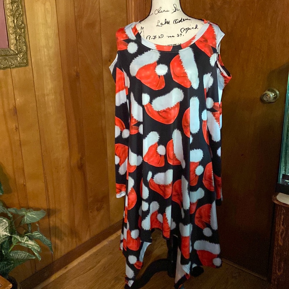 Santa Hat Christmas Dress
